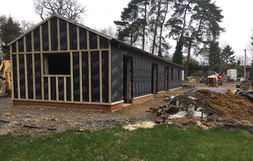 Photo of joists and beams