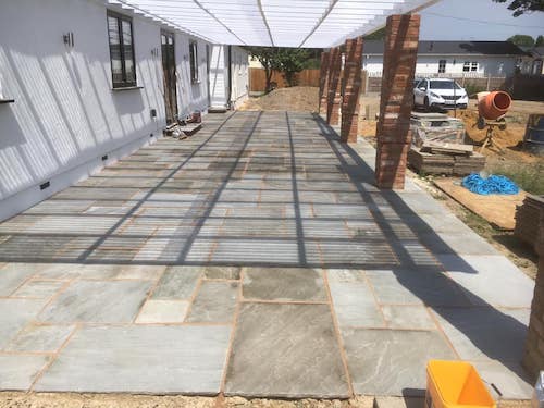 Photo of joists and beams